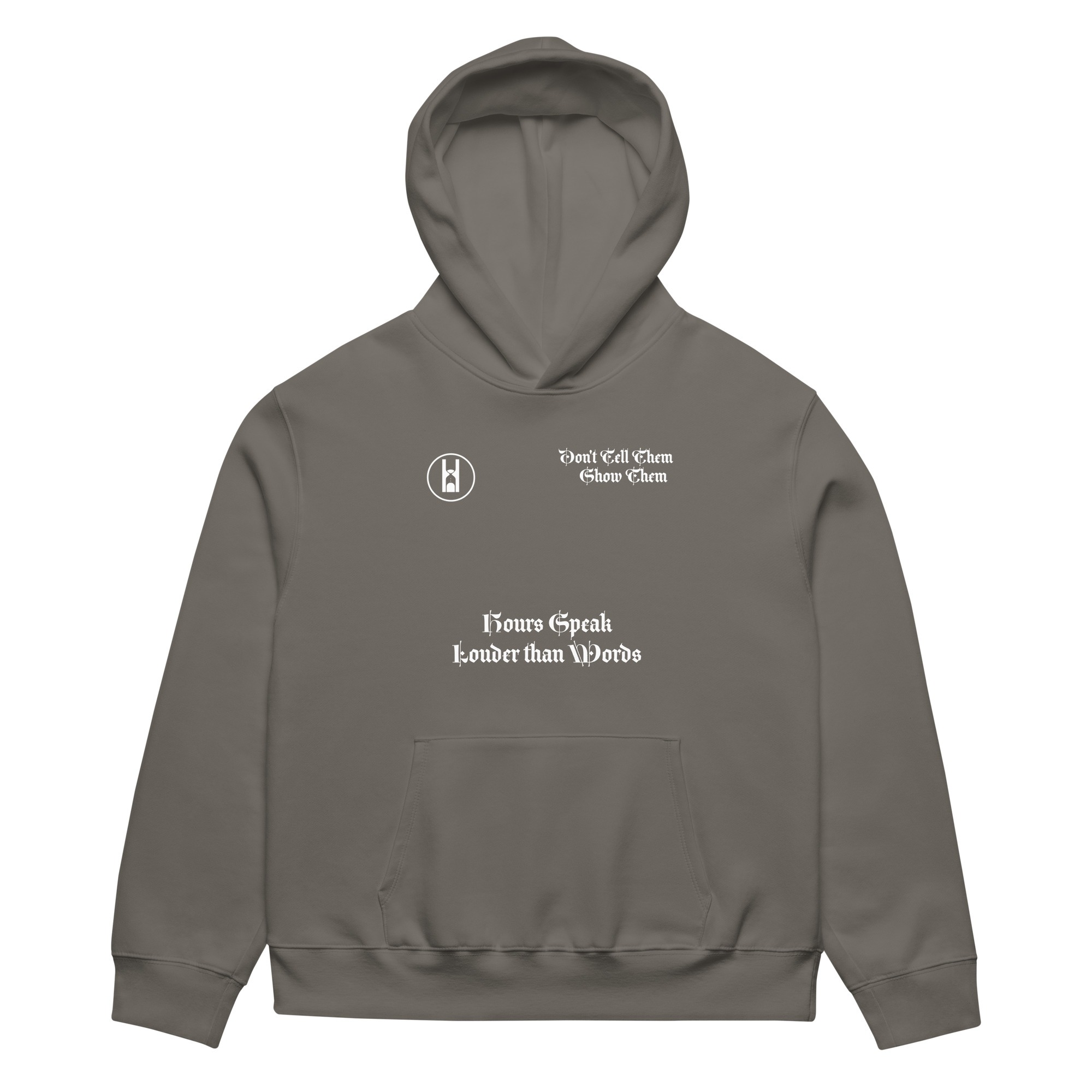 HOURS > WORDS Oversized Hoodie - Image 8