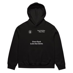 HOURS  > WORDS Oversized Hoodie