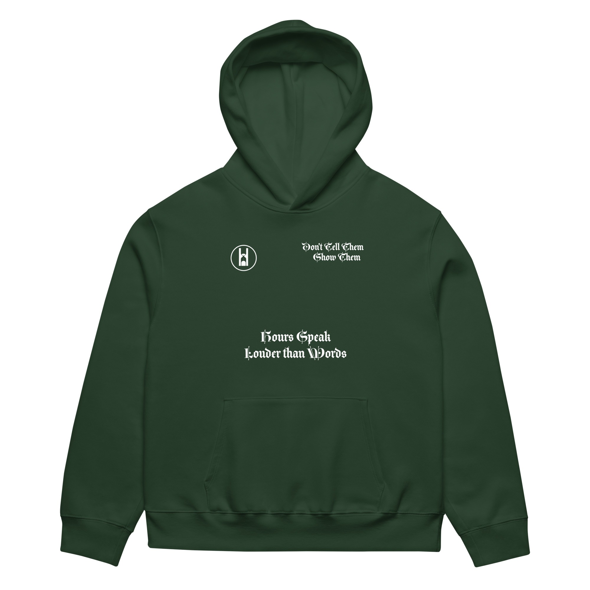 HOURS > WORDS Oversized Hoodie - Image 6